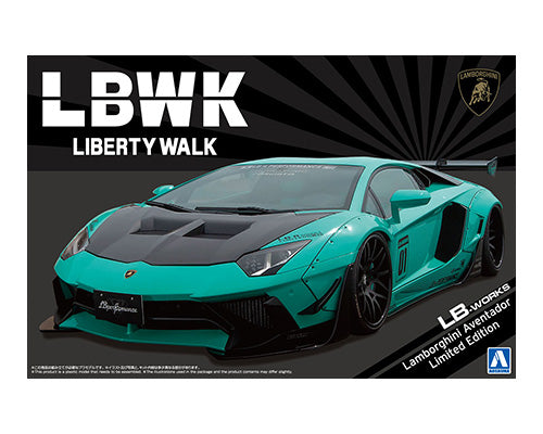 リバティーウォーク No.21 1/24 LBワークス ランボルギーニ アヴェンタドール リミテッドエディション Ver.2