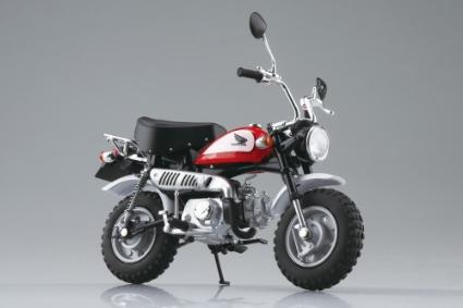 111697 1/12 完成品バイク Honda モンキー ファイティングレッド