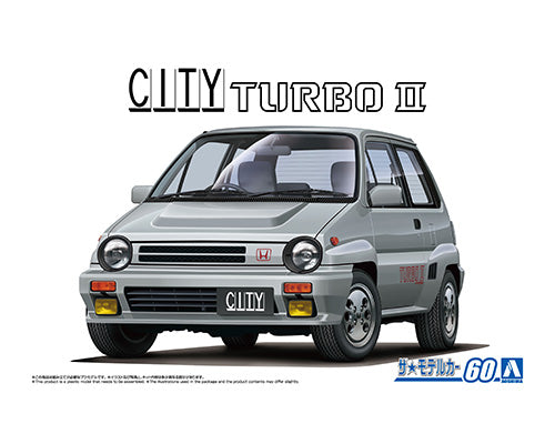 ザ☆モデルカー No.60 1/24 ホンダ AA シティターボII'85