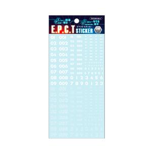 EPCT-04 エペクトステッカー TYPE-02 WHITE