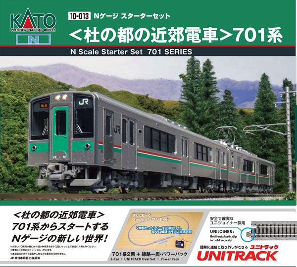 10-013 Nゲージスターターセット <杜の都の近郊電車>701系