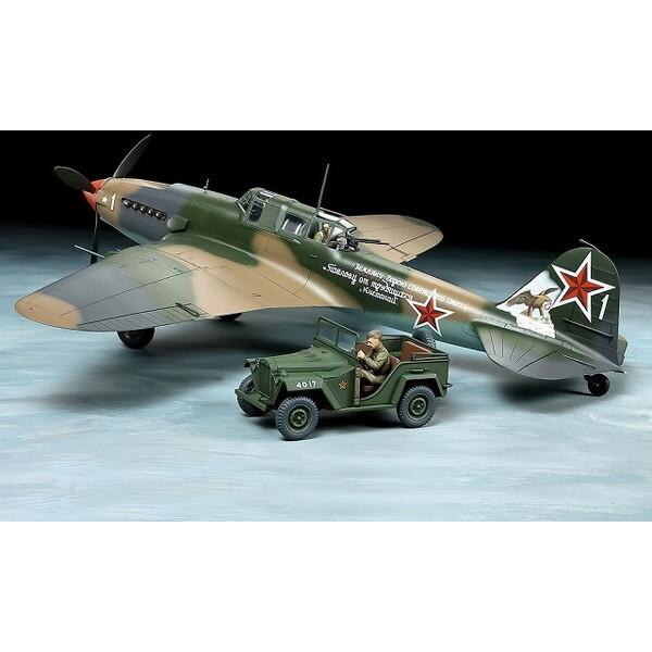 25212 1/48 イリューシン IL-2 シュトルモビク・GAZ-67B セット