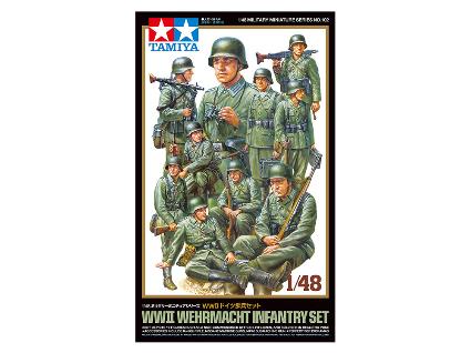 32602 1/48 WWII ドイツ歩兵セット