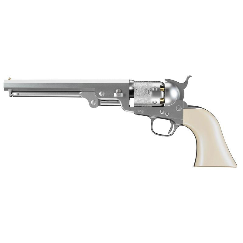 エアーリボルバープロ M1851 NAVYシルバーモデル