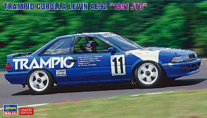 20717 1/24 トランピオ カローラ レビン AE92 '1991 JTC'