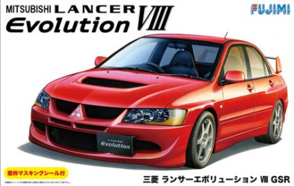 ID-180 1/24 三菱ランサーエボリューションVIII GSR