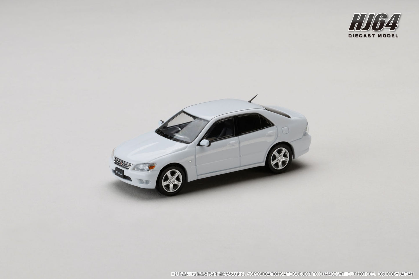 HJ641080AW HJ64 1/64 トヨタ ALTEZZA RS200 (E10) 1998 スーパーホワイトII