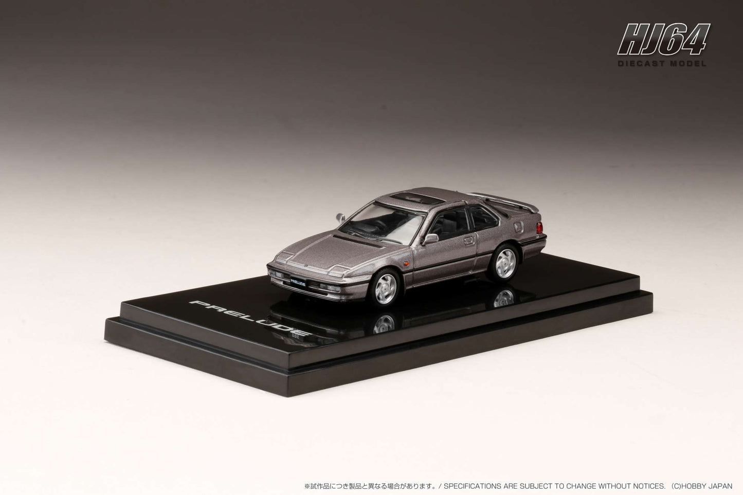 HJ643002GM HJ64 1/64 ホンダ PRELUDE (BA5) SI TCV ピューターグレーメタリック