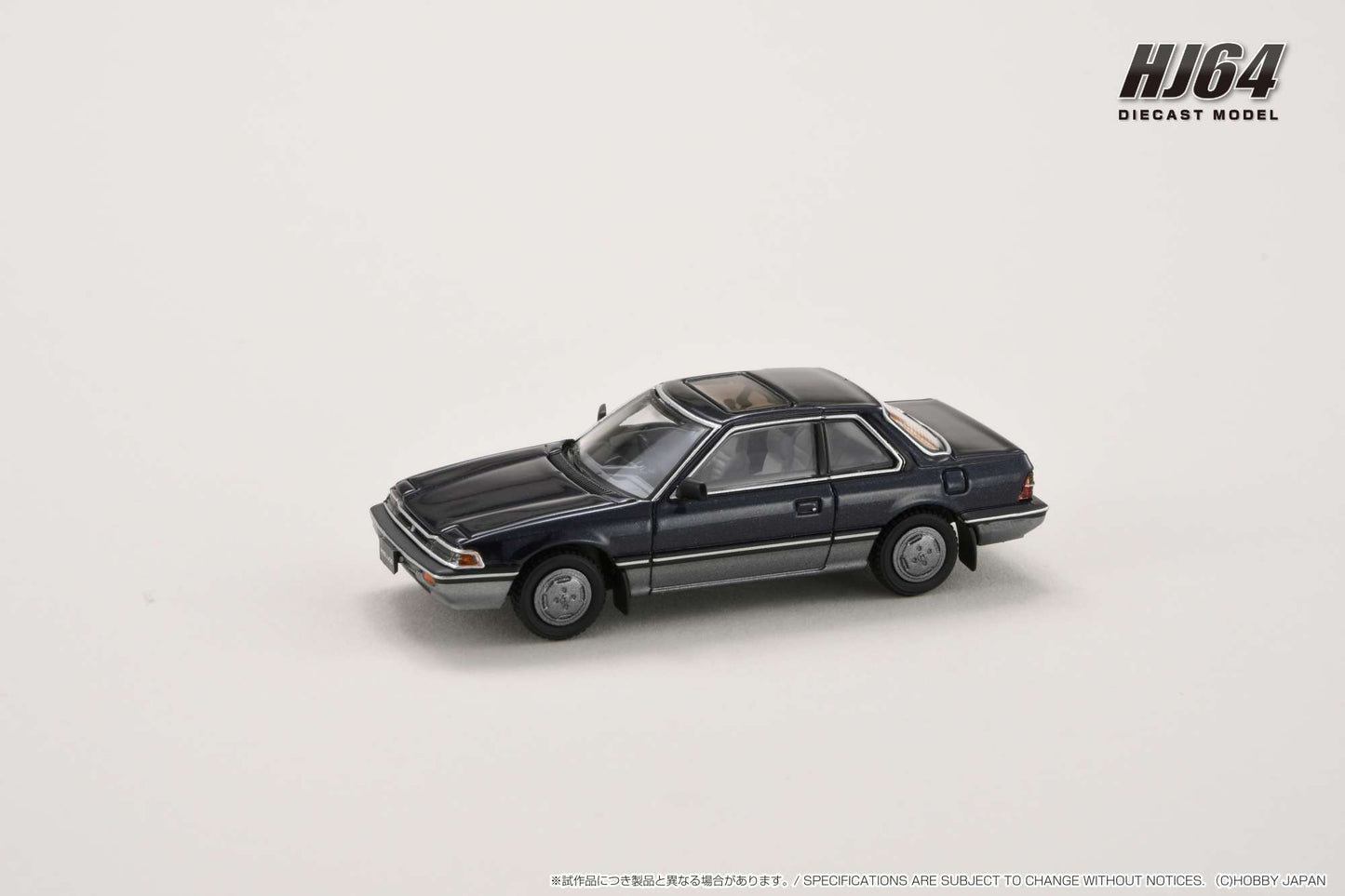 HJ641086ABL HJ64 1/64 ホンダ プレリュード XX AB 前期型 ブルーメタリック