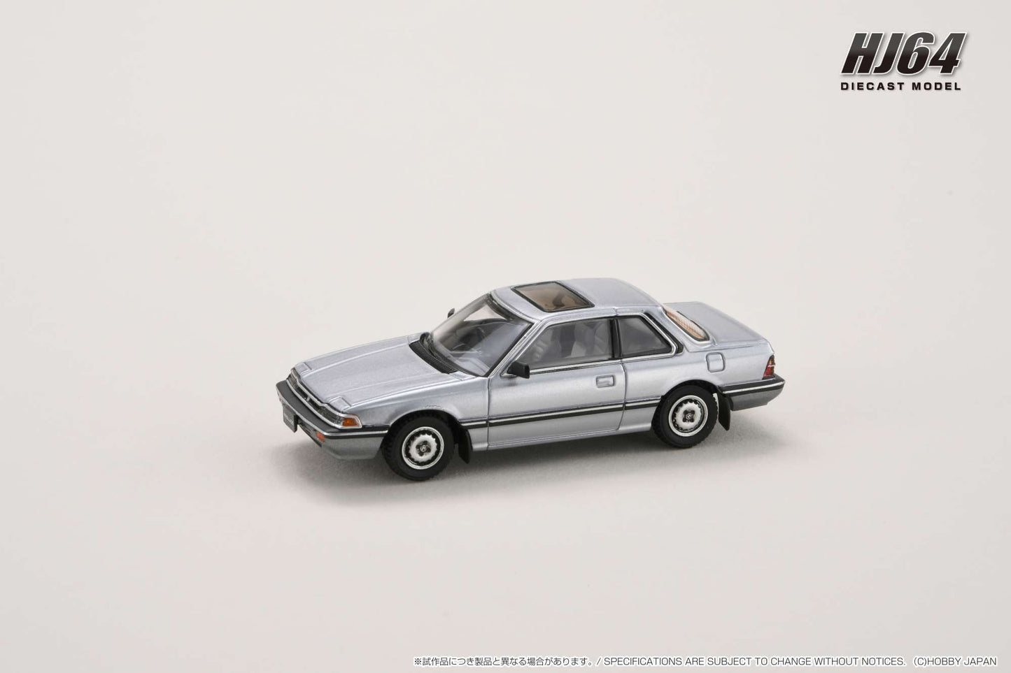 HJ641086BS HJ64 1/64 ホンダ プレリュード AB前期型 純正 オプション ホイール シルバーメタリック