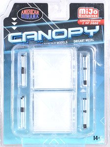 AD-76523MJ ターマックワークス 1/64 Figure Set - CANOPY White Set