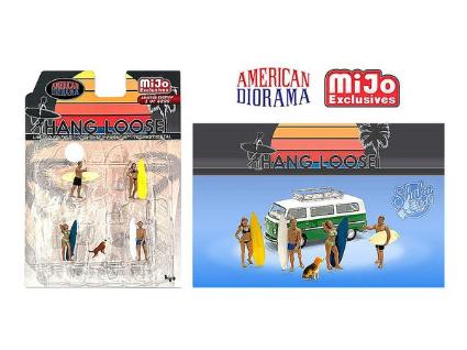 AD-76500MJ ターマックワークス 1/64 Figure Set - Hang Loose
