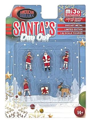 AD-76508MJ ターマックワークス 1/64 Figure Set - Santa's Day Out