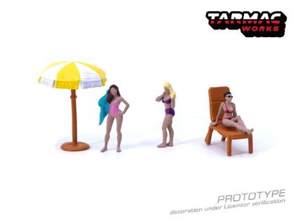T64F-002-YL ターマックワークス 1/64 Figures Beach Girls