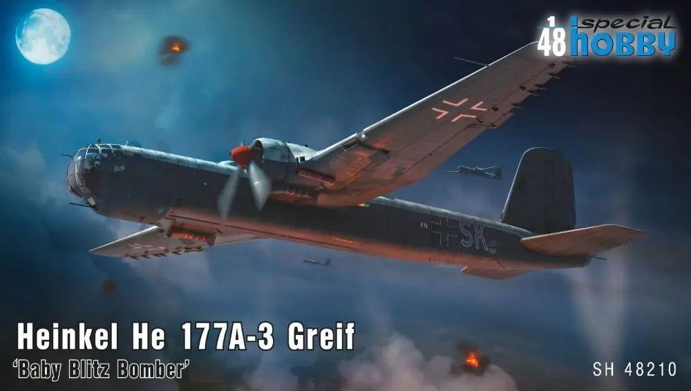 SPHSH48210 スペシャルホビー 1/48 ハインケル He177A-3 グライフ `ベイビーブリッツボンバー`