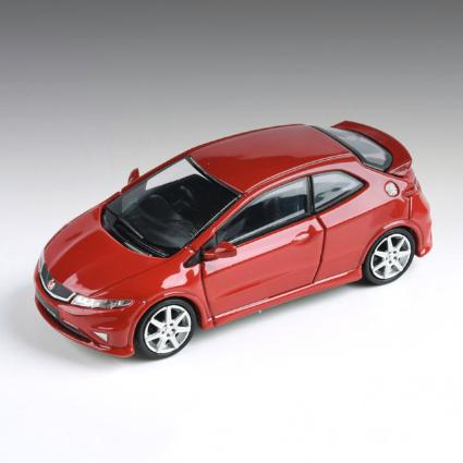 PA-65391 PARAGON 1/64 ホンダ シビック FN2 タイプR ミラノレッド RHD