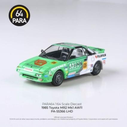 PA-55366 PARAGON 1/64 トヨタMR2 マーク1 AW11 富士フィルム