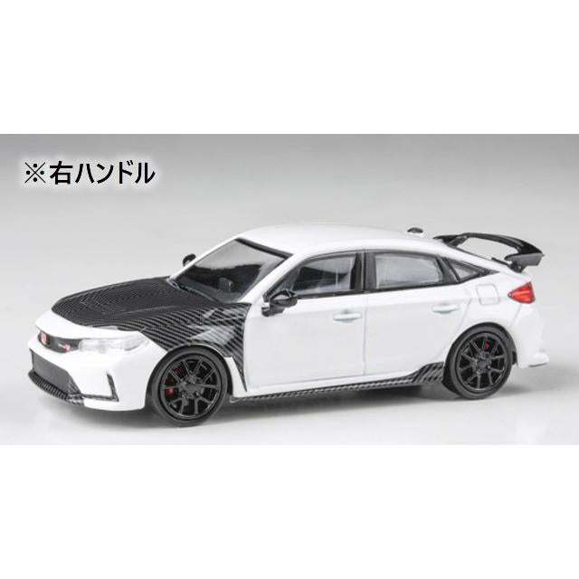 PA65590 PARAGON 1/64 ホンダ シビック タイプR FL5 2025 ホワイト カーボンパーツ付 RHD