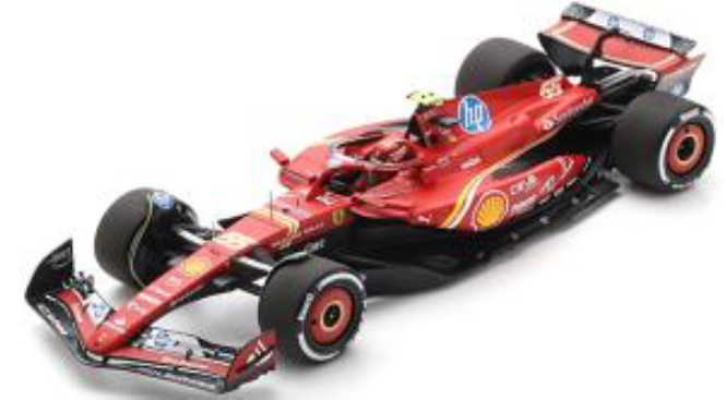 LS18F1071 1/18 Ferrari SF-24 No.55 2nd Abu Dhabi GP 2024Carlos Sainz