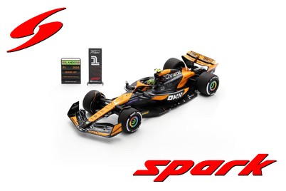 18S986 1/18 McLaren Formula 1 Team MCL38 No.4 Winner Miami GP 2024 Pit board Position board付き