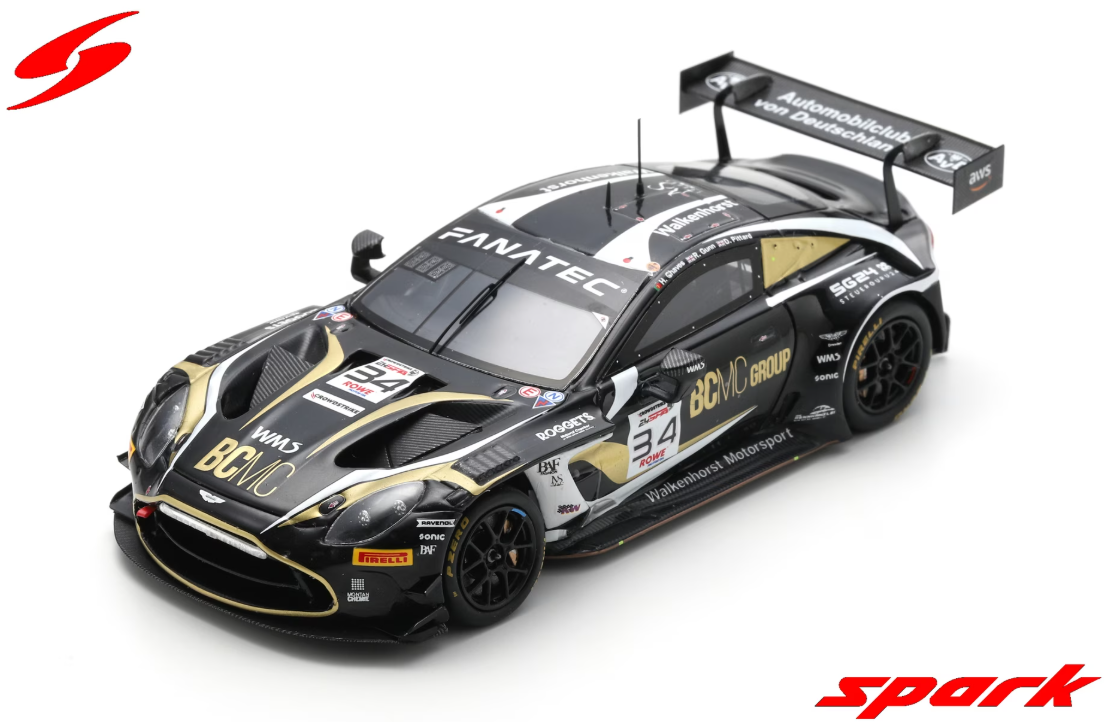 SB781 1/43 Aston Martin Vantage AMR GT3 EVO No.34 Walkenhorst Motorsport 4th 24H Spa 2024 D. Pittar