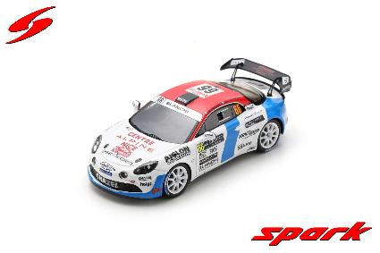 S6725 1/43 Alpine A110 Rally RGT No.66 Chazel Technologie Course 2nd RGT Rally Monte Carlo 2023 D