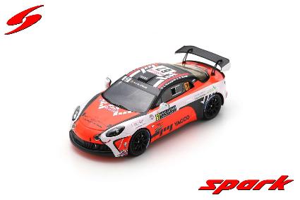 S6726 1/43 Alpine A110 Rally RGT No.67 Chazel Technologie Course Winner RGT Rally Monte Carlo 2023