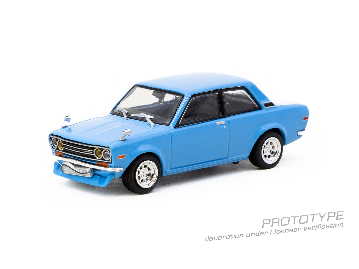 T64R-052-LB Tarmac Works 1/64 Datsun 510Light Blue