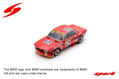 18SPA1974 1/18 BMW 3.0CSi No.12 Winner 24H Spa 1974J. Xhenceval - A. Peltier - P. Dieudonne