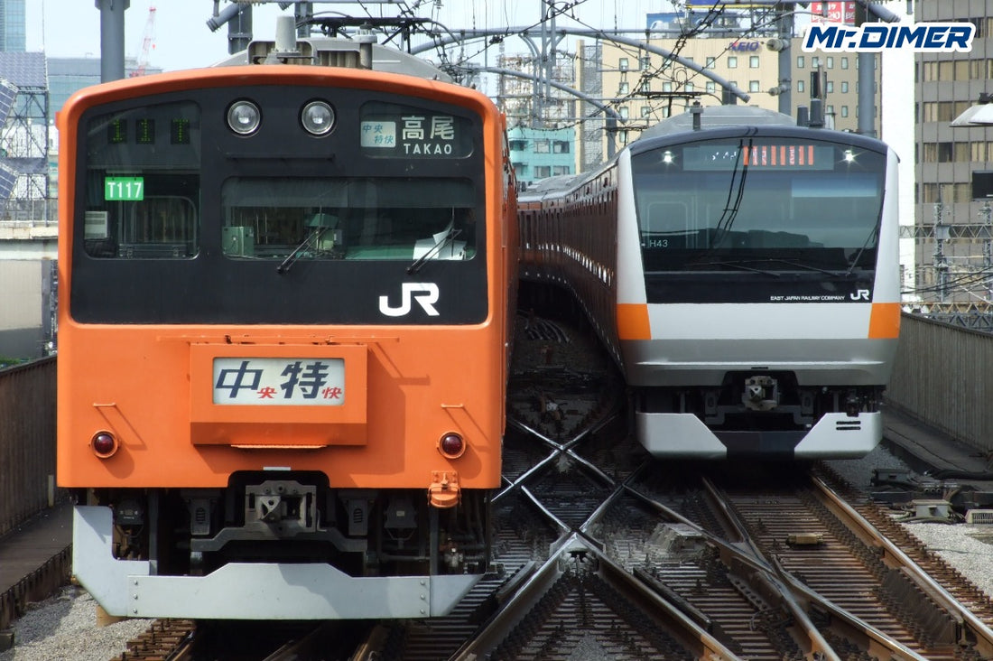 【世代交代の"あの時"】イケメン"E233系"と無骨な"201系"