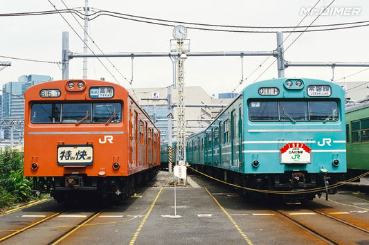 【MDR graph】101・103系特集"中央特快仕様・エメラルドグリーン訓練車"