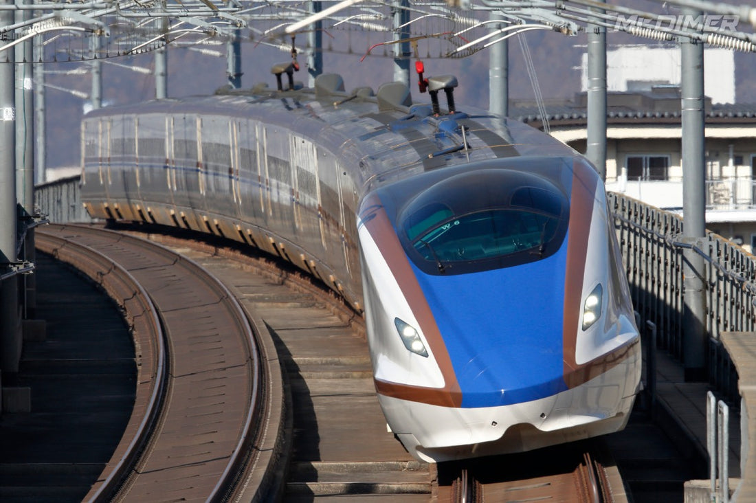 【MDR graph】＜E7系の姉妹車、JR西日本車はW7系＞