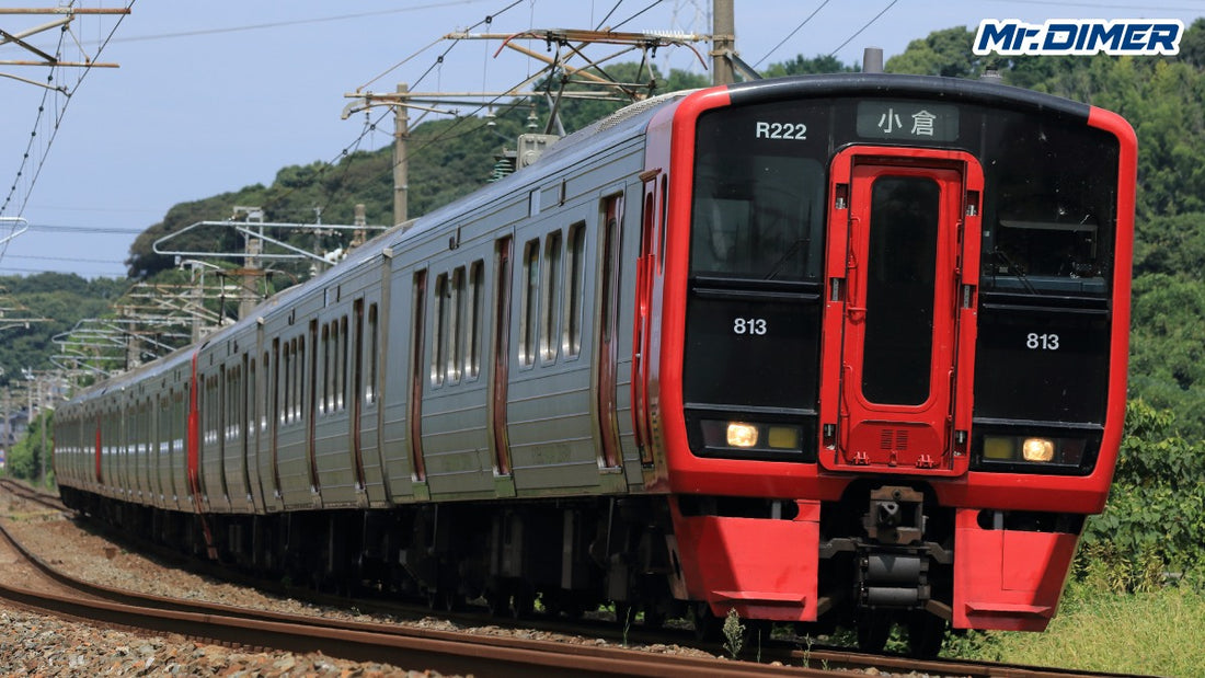 JR九州の主力、813系。