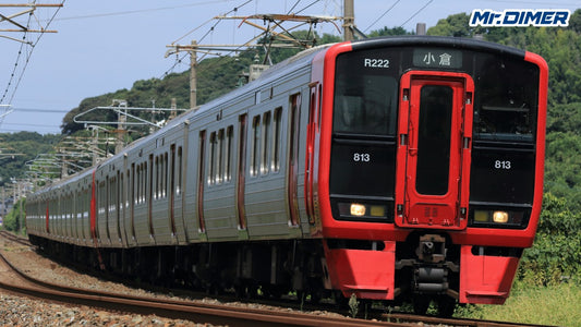 JR九州の主力、813系。