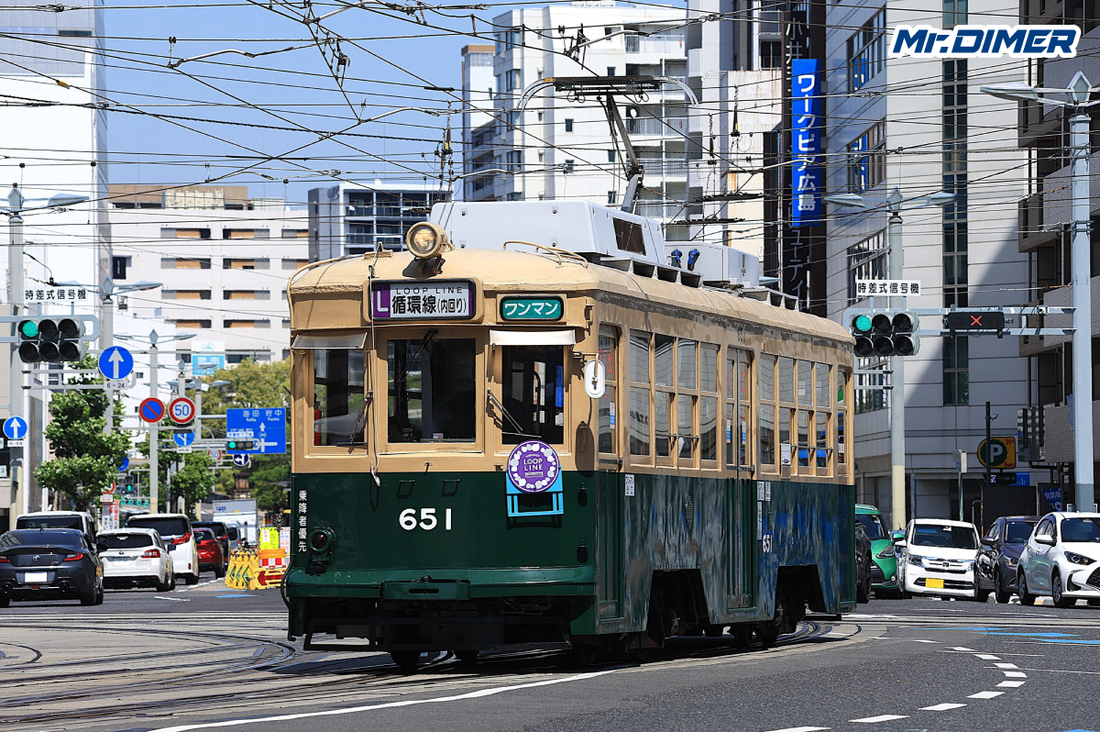 【時代を生き抜いた鉄道車両特集Vol.3】広島電鉄650形・「あの日を生き抜き、再び広島を走った被爆電車」