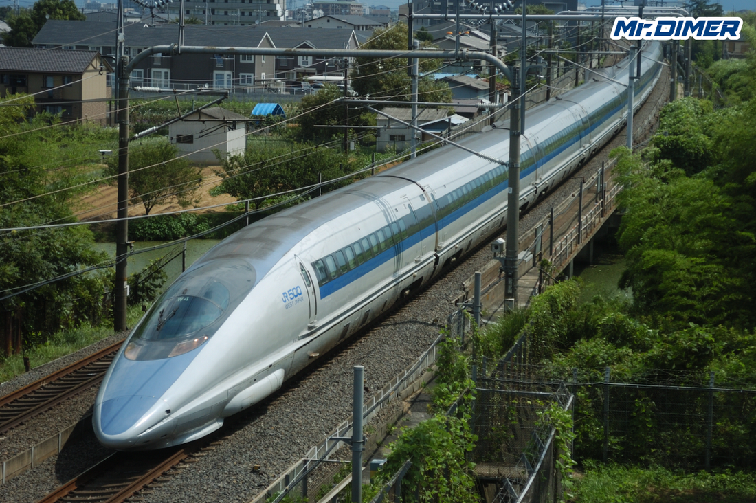 【ラストラン】V4編成 500系新幹線電車