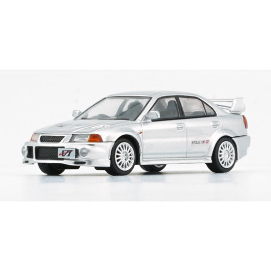 64B0408 BMC 1/64 三菱ランサーエボリューション V/VI シルバー RHD