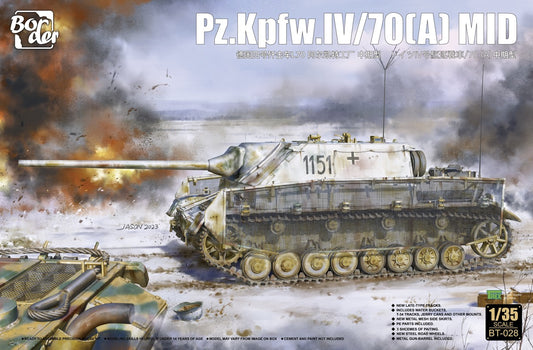BT028 ボーダーモデル 1/35 ドイツ IV号駆逐戦車/70(A) 中期型