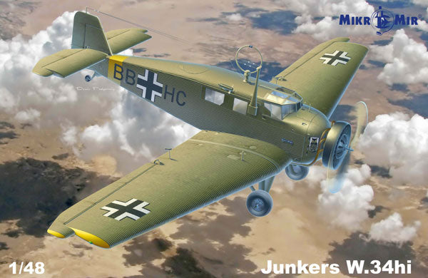 AVM4819 AVIS 1/48 ユンカースW34hi軍用輸機