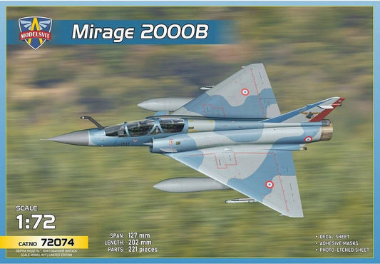MDV72074 モデルズビット 1/72 ミラージュ 2000B