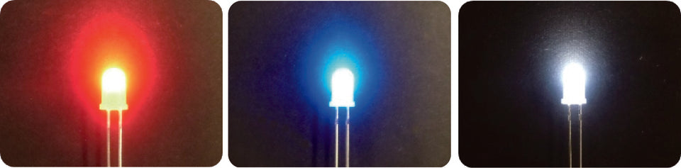 AP-L05 高輝度LED 赤・青・白ミックス 5mm