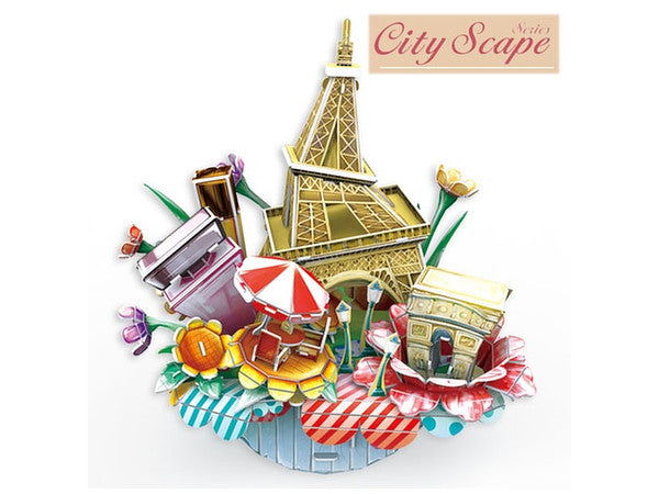 3Dクラフト パリス  City Scape
