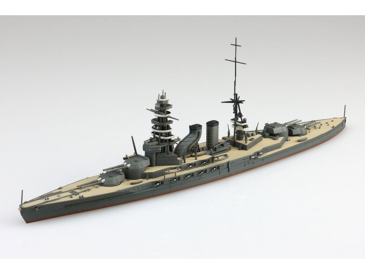 1/700 ウォーターライン No.124 日本海軍 戦艦 長門 屈曲煙突