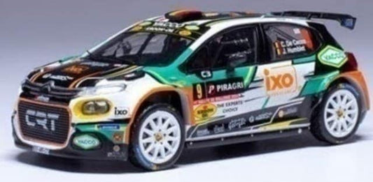 RAM942 IXO 1/43 シトロエン C3 ラリー2 EVO Rallye de Wallonie 2024?#9 C.De Cecco / J.Humblet