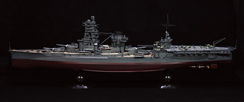 350艦船-3EX-2 1/350 艦船モデルシリーズ No3 EX-2 日本海軍航空戦艦 伊勢(帝国海軍乗組員フィギュア付き)