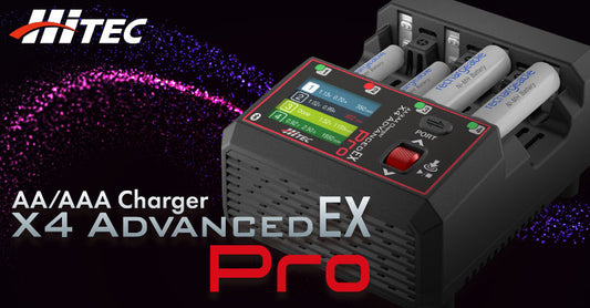 44360 AA/AAA Charger X4 Advanced EX Pro