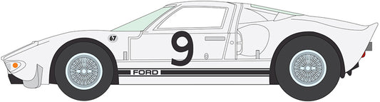 AWSP182A AUTOWORLD 1/64 1964 フォード GT40 グロスホワイト/ブラック