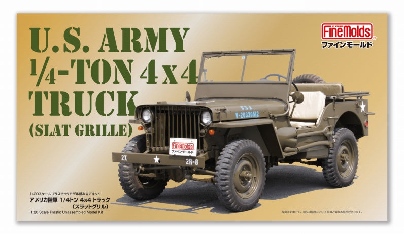 82001 1/20 アメリカ陸軍1/4トン 4x4トラック(スラットグリル)