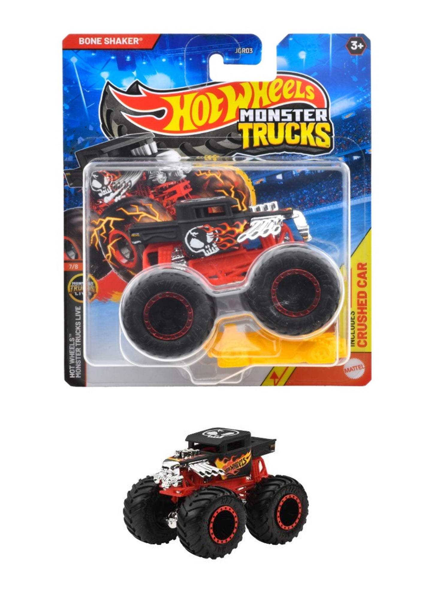 JGR03-9863 ホットウィール モンスタートラック 1:64 ボーン・シェイカー