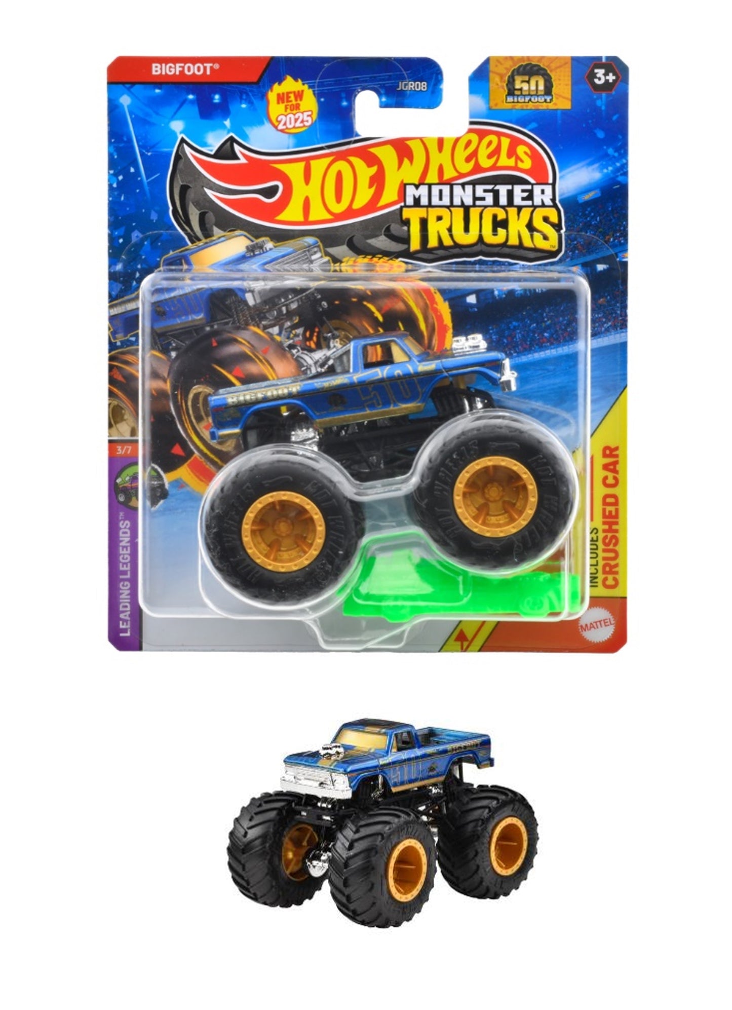 JGR08-9863 ホットウィール モンスタートラック 1:64 ビッグフット